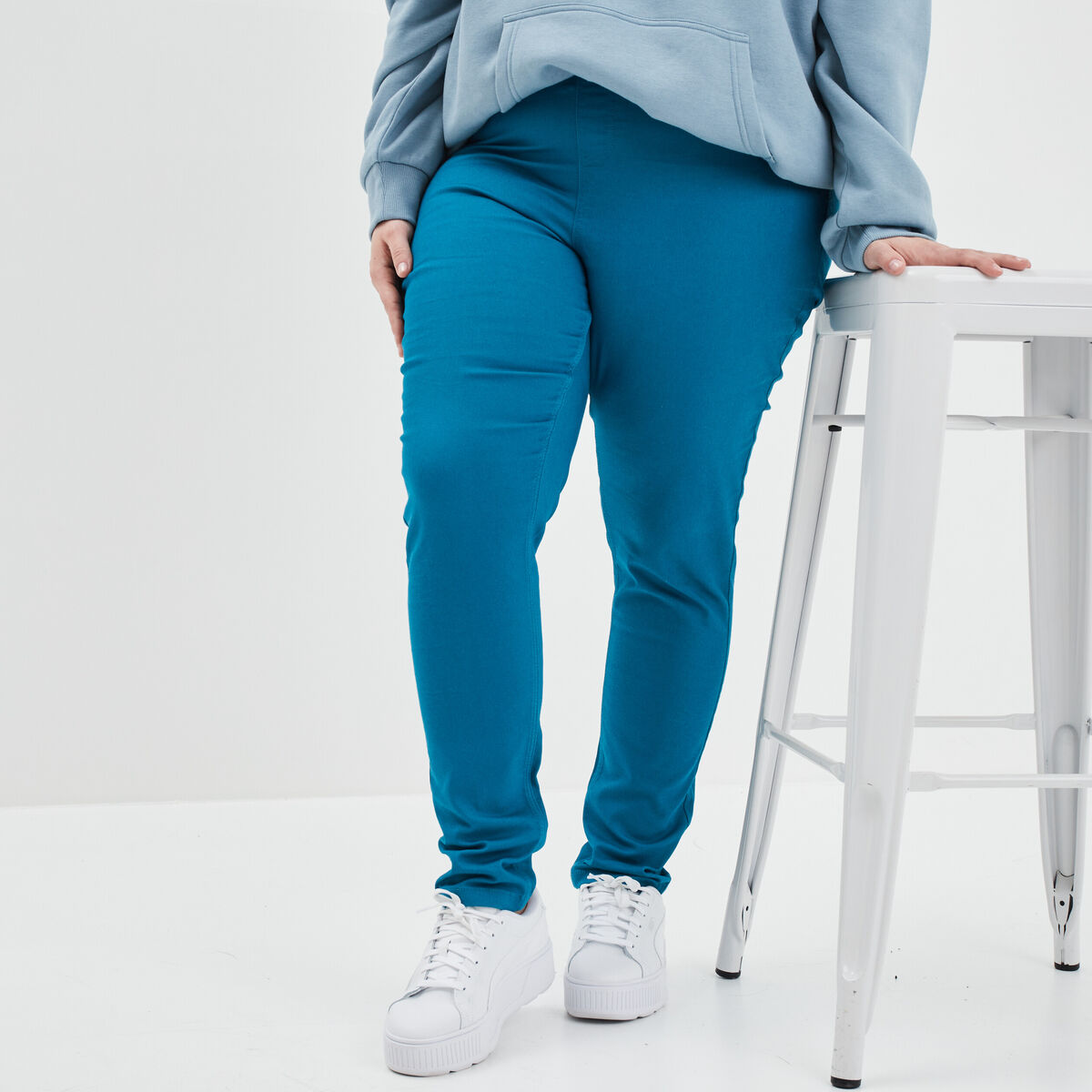 Jegging Gris Grande Taille Femme - Taille 52 - Neuf Avec étiquettes