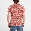 T-shirt manches courtes col rond terracotta homme