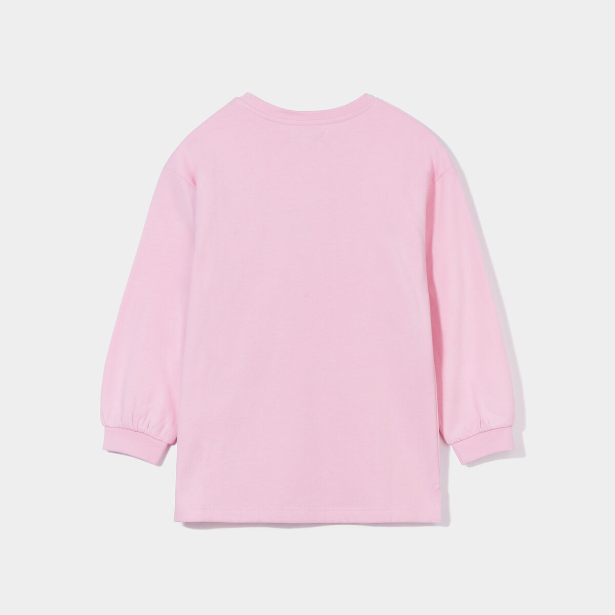 Ensemble sweat long et legging 2 pièces rose pastel fille