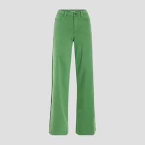 pantalon wide leg taille haute vert femme Pantalon wide leg taille haute vert femme