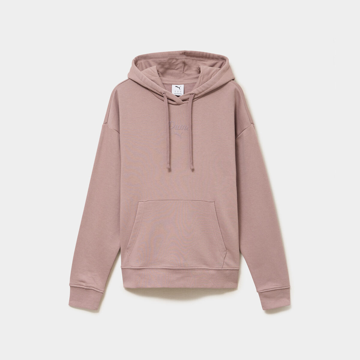 Sweat hoodie 1 poche &agrave; capuche Puma marron clair femme