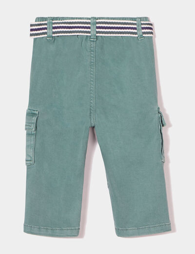 Pantalon Garçon Marron Cargo (3-12A