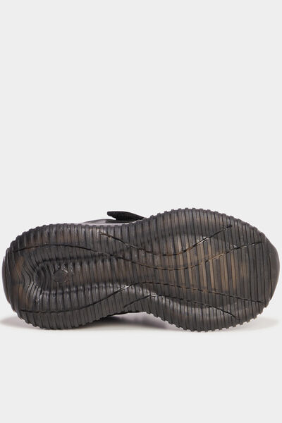 Baskets running &agrave; scratchs Batman noir gar&ccedil;on
