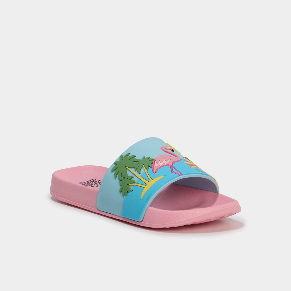 Claquettes de plage multicolore fille