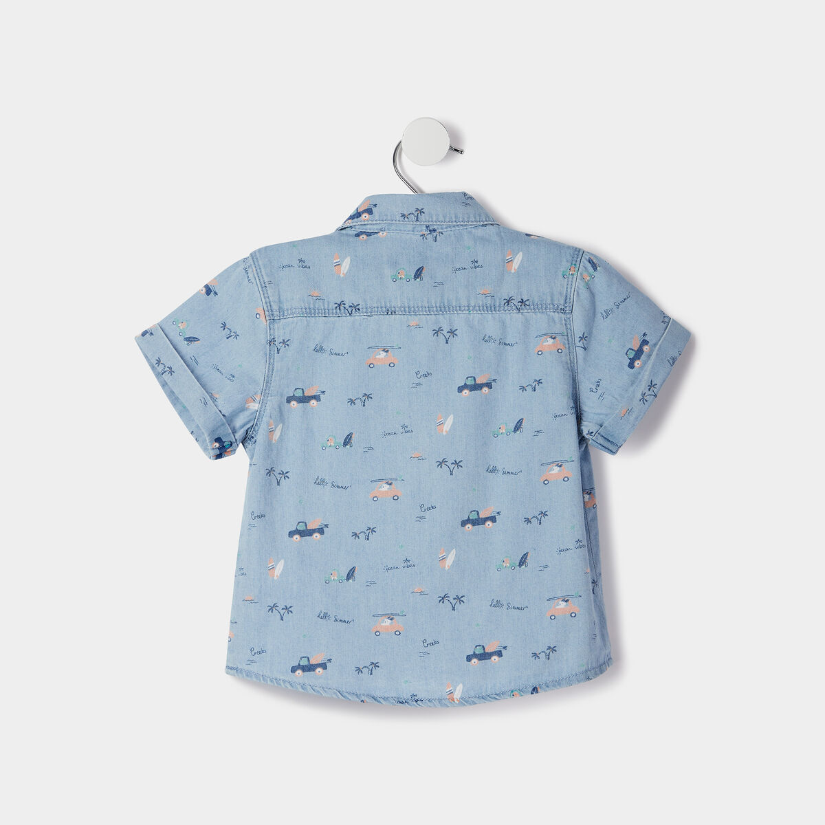 Ensemble 2 pièces Creeks denim bleach bébé garçon