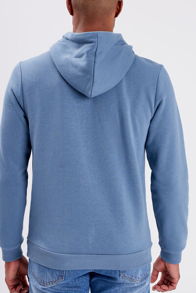 Sweat à capuche hoodie Naruto bleu homme