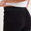 Legging taille haute &eacute;lastiqu&eacute;e noir femme