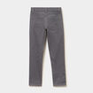 Pantalon slim coton majoritaire gris fonc&eacute; gar&ccedil;on
