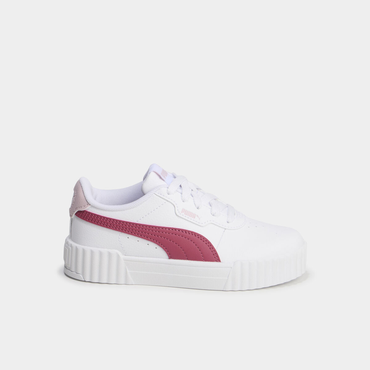 Tennis basses à lacets Carina 2.0 Puma rose fushia fille