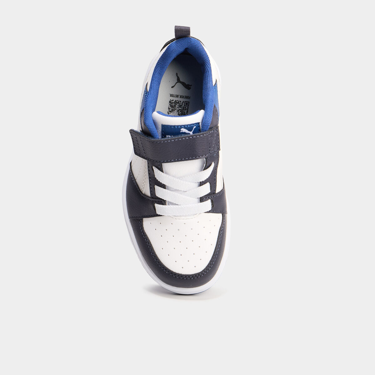 Tennis basses à lacets Puma V6 bleu foncé garçon
