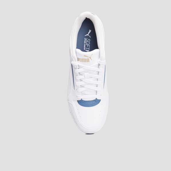 tennis basses a lacets puma joy blanc homme Tennis basses à lacets Puma Joy blanc homme