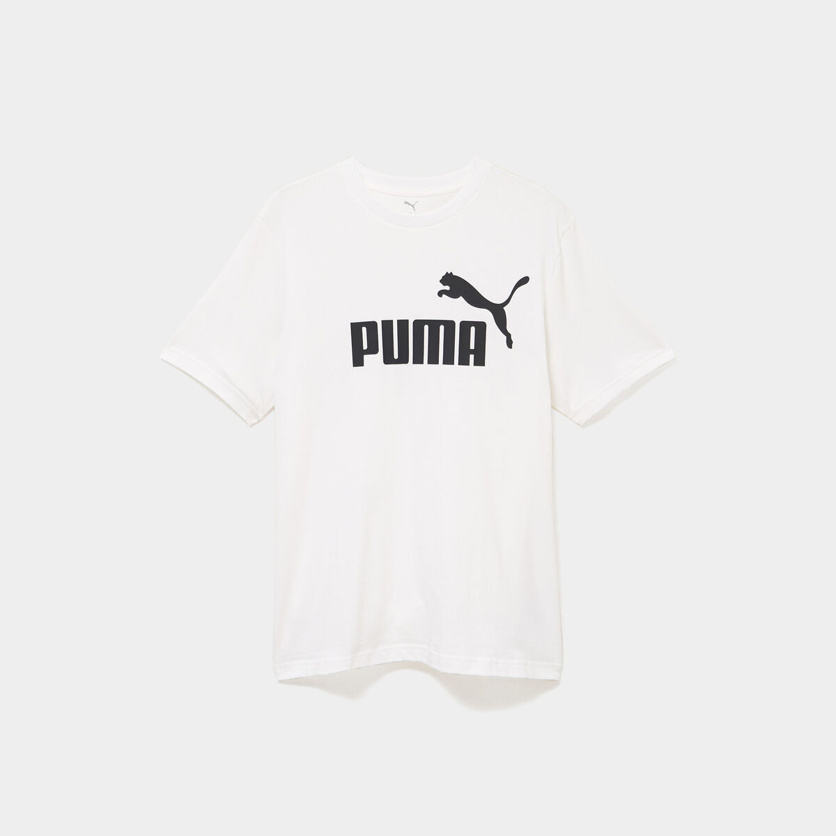 T-shirt manches courtes coton Puma blanc homme