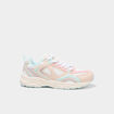 Baskets running m&eacute;moire de forme confort sable fille