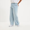 Jean large taille &eacute;lastiqu&eacute;e denim triple stone femme grande taille