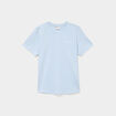 T-shirt manches courtes coton Champion bleu ciel femme