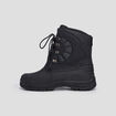 Bottes de neige à lacets noir homme