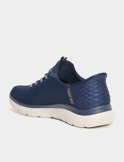 Baskets running Slip-ins Skechers bleu homme