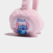 Cache-oreilles fausse fourrure Stitch rose fille