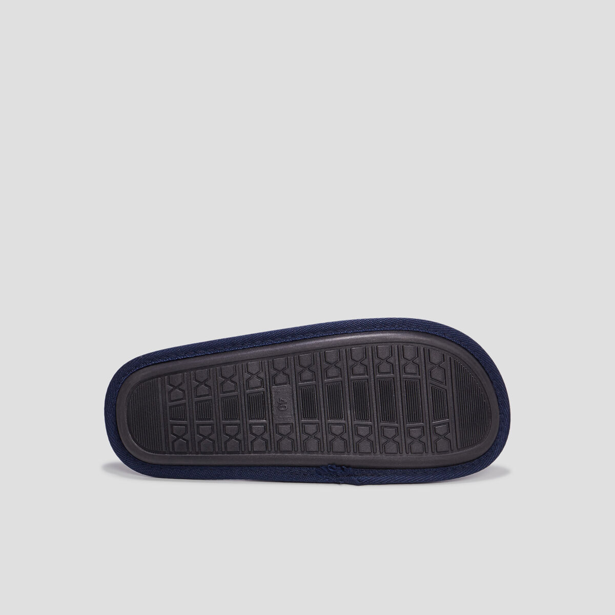 Chaussons mules surf bleu homme