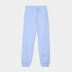 Pantalon de jogging droit bleu clair fille