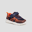 Baskets running à lacets Creeks bleu marine bébé garçon