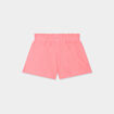 Short fluide taille smockée rose fluo bébé fille