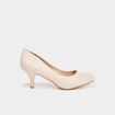 Escarpins à talons sable femme