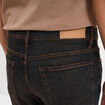 Jeans straight 5 poches Liberto denim dirty homme