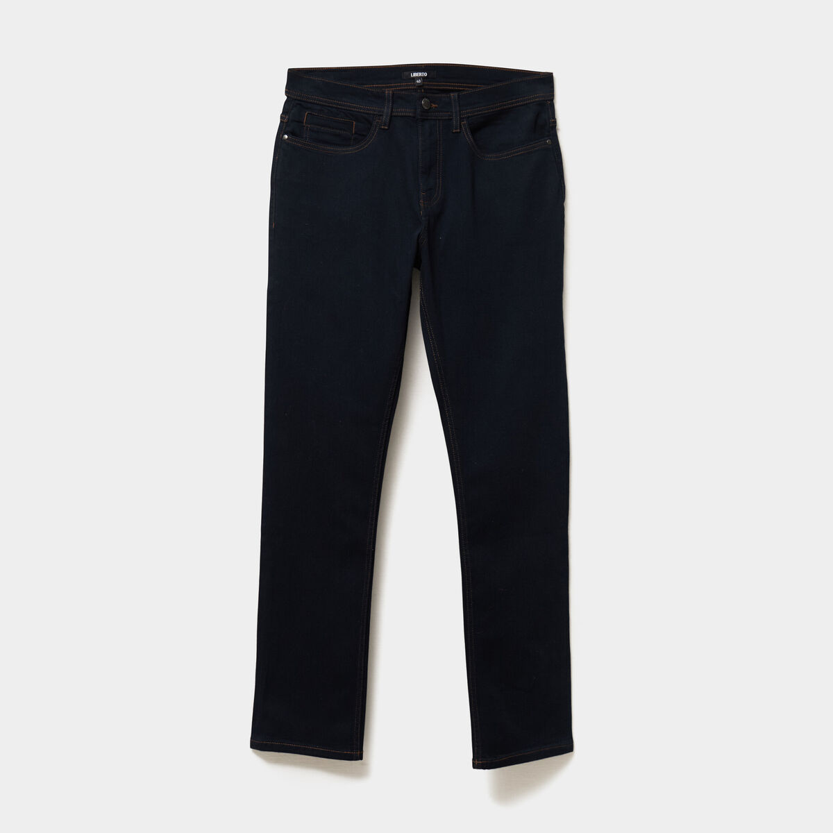 Jeans straight avec 5 poches denim brut clean homme