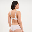 Soutien-gorge foulard dentelle blanc femme
