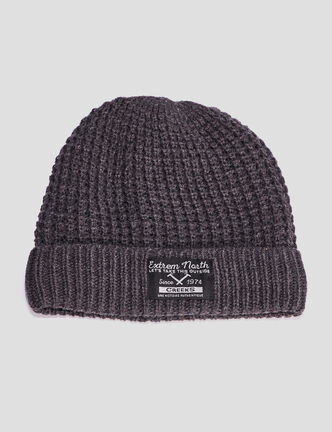 Bonnet Creeks gris foncé garçon