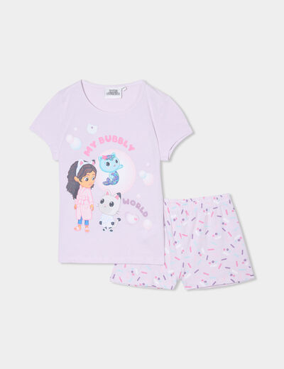 Ensemble pyjama Gaby et maison magique parme fille