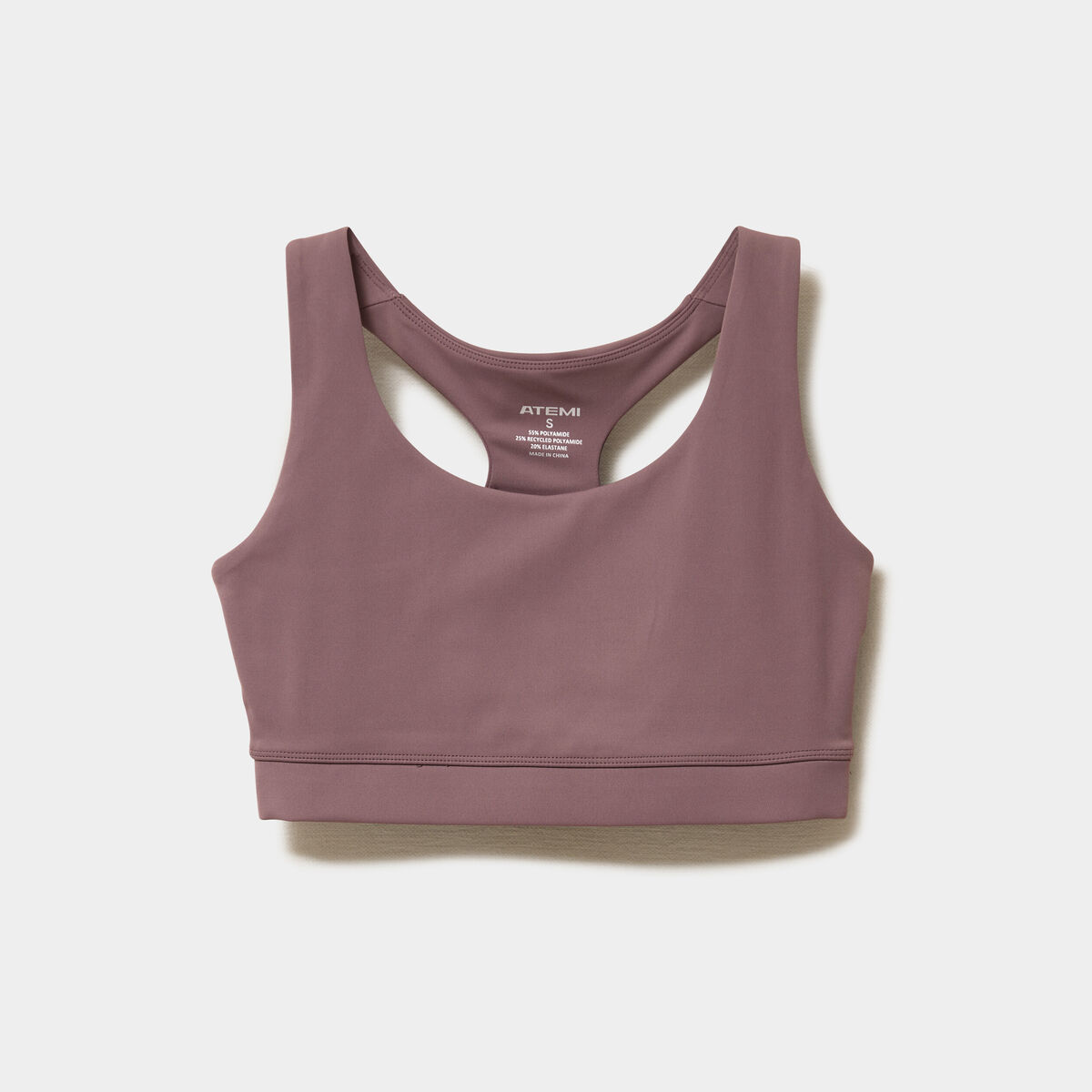 Brassi&egrave;re de sport dos nageur mauve femme
