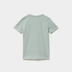 T-shirt en coton manches courtes vert pastel gar&ccedil;on