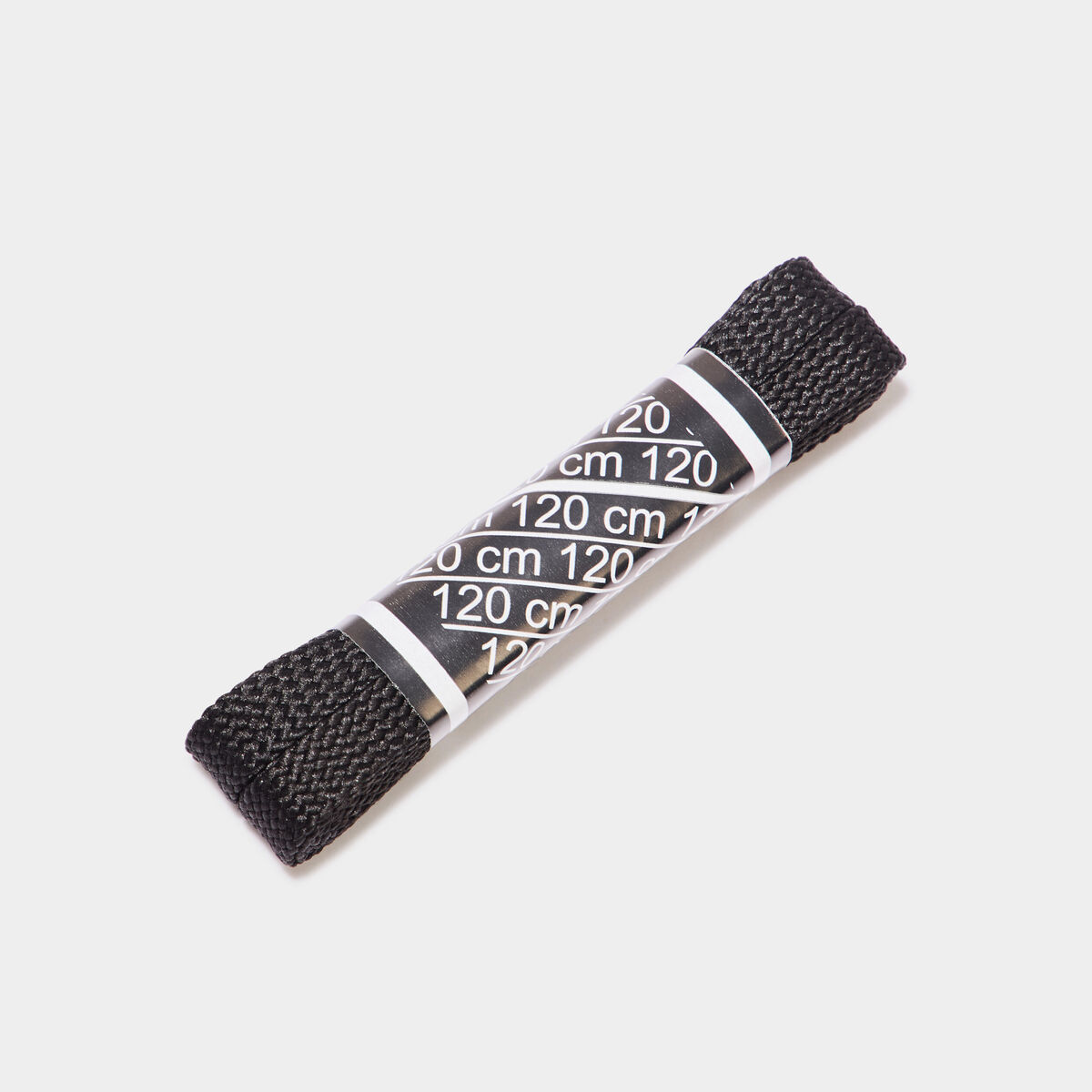 Lacet plat 120 cm Tawata noir mixte