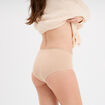 Culotte taille haute beige femme