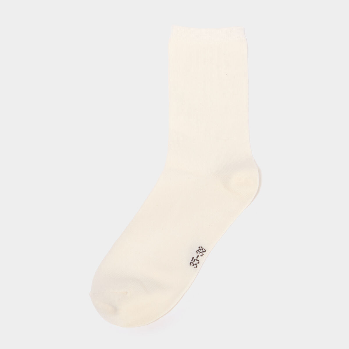 Lot 5 paires chaussettes sable femme