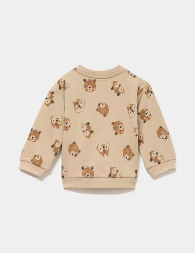 Ensemble de jogging 2 pi&egrave;ces camel b&eacute;b&eacute; gar&ccedil;on