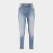 Jeans mom taille haute denim double stone femme