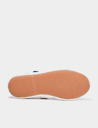 Baskets montantes Kickers Godup bleu garçon