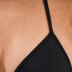Haut de maillot de bain triangle coques noir femme
