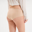 Culotte effet gainant microfibre beige femme