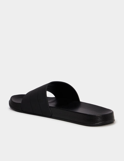 Claquettes de plage noir homme