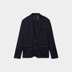 Veste costume boutonnée 1 poche buste bleu foncé homme