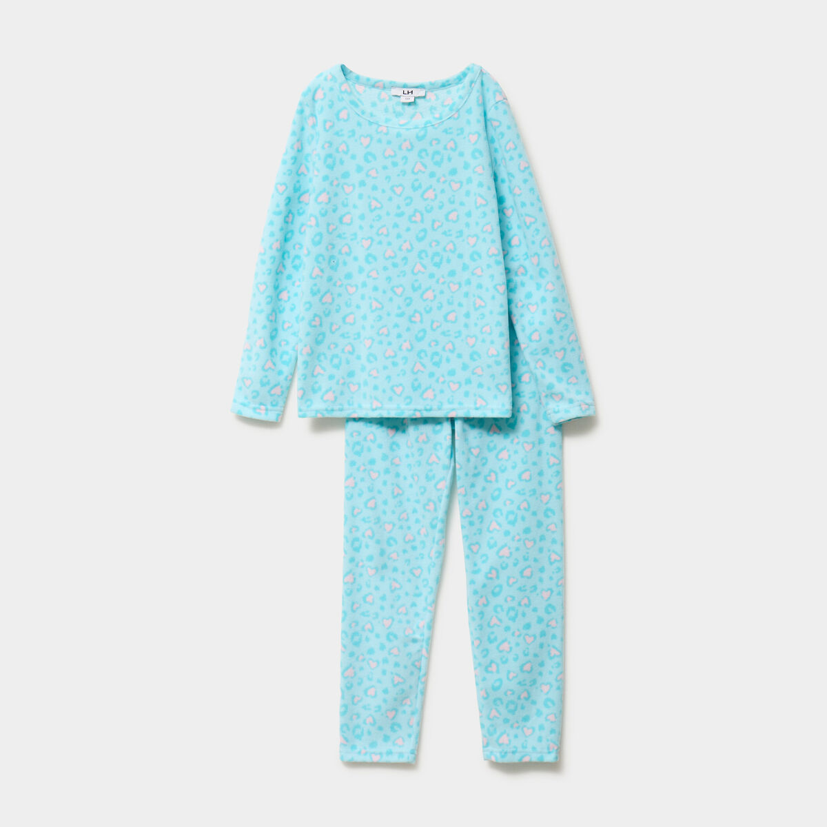 Ensemble Pyjama Polaire Fille Ado - 2 Pièces Doux Et Chaud Haut Pantalon Confort