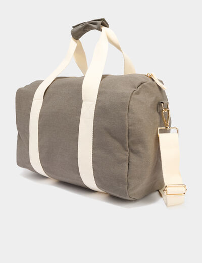 Sac bowling vert kaki femme