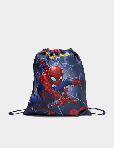 Sac de sport Spider-Man bleu marine gar&ccedil;on