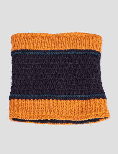 Snood multicolore garçon