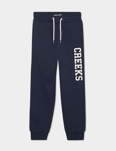 Pantalon de jogging regular Creeks bleu marine garçon