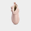 Boots fourr&eacute;es avec noeuds rose fille